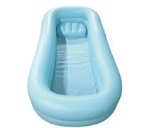 Inflatable Medical Care Patient Bed Bath Basin Inflatable Pool Anti-Decubitus Inflatable Bath Tank Medical Inflatable Double-Tube Pool Nursing Bathtub