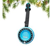 Inflatable Musical Instruments - Banjo Stage Props Set, Fun Air Filled Music Toys, Lightweight Performance Accessories, Party Decoration Instruments | Beach Events, Birthday Parties, Backyard Fun