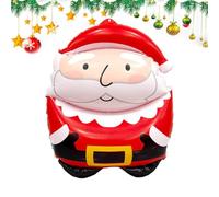 Inflatable Ornament PVC Christmas Santa Claus Pendants Seasonal Pendants | Festive Ornament Pendants Inflata Homeowners Decorators Renters Home Office Apartment Living Room Study Gatherings Porch Yard
