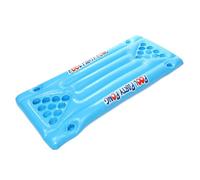 Inflatable Pong Table, Floating Pong Air Mattress, PVC Material, s Lounge Raft for Adults Party Fun, Poolside Entertainment and Summer Gatherings, 150x58x10cm