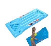 Inflatable Pong Table, Floating Pong Raft, 59.06x22.83x3.94in Air Mattress Lounge Toy, Durable Beer Game Float for Pool Parties, Adult Gatherings, Outdoor Water, Fun
