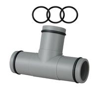 Inflatable Pool Connector - 1.25 Inch Hose Extension Splitter | Swimming Pool Adapter | Pipe Direction Changer | Pool Hose Replacement | Pool Pipe Joiner | Extension Hose Joint | Water Flow