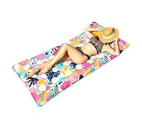 Inflatable Pool Float Bed - Water Hammock Floating Bed For Adults, Armchair Mattresses Seat Floating Mattress with Headrest PVC Pool Raft For Women Family Tanning Water Sports Summer Party Lake