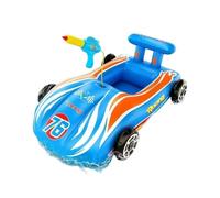 Inflatable Pool Float - Car Shaped Swimming Float, Kids Water Toy with Comfortable Seat, Summer Pool Toy with Stable Design, Swimming Raft for Boys Girls Party Backyard Garden