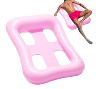 Inflatable Pool Float Chair - Floating Water Lounge Seat, Relaxation Raft | Beach Lake River Backyard Party Gathering Activity Kit with Garden Camping Summer Outdoor Leisure Swimming Relaxation
