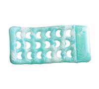 Inflatable Pool Float, Floating Raft with Headrest, Waterproof Leaf Pattern Design, Comfortable Lounger for Swimming 70,87 x 35,43 pulgadas, Fun Park, Travel, and Backyard Party