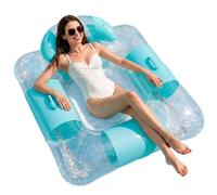 Inflatable Pool Float - Large Blow Up Leakproof PVC Water Lounge Mattress