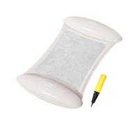 Inflatable Pool Float Lounger - PVC Blow Up Floating with Air Pump | Thickened Floating Bed for Adults | for Beach Lake Party Swimming Traveling, Foldable & Portable with Headrest
