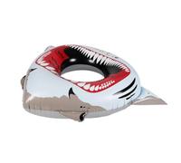 Inflatable Pool Float - PVC Shark Swim Ring Adult Beach Lake Tube