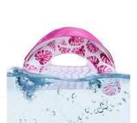 Inflatable Pool Float, Swimming Hammock Lounger Chair, Raft with Cup Holder, Comfortable Floating Seat Design, for Outdoor Summer, Beach, River, Pool Party Fun and More