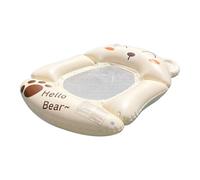 Inflatable Pool Floats - Foldable Floating Cute Floating Beds | Inflatable FloatingRafts, Water Hammock Lounge Chair, Portable Swimming Pool Float, Summer Relaxation Mat, Beach Lake Water Park Lounge