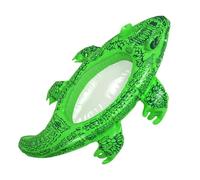 Inflatable Pool Floats - Fun Crocodile Shape Floating Mat | 62x40x11cm Outdoor Suitable For Party, Lake, Yard Ponds, Beach, Ground Pools