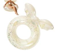 Inflatable Pool Floats - Inflatable Swimming Ring, Pool Float with Backrest, Thickened Swim Tube Ring for Kids & Adults, Comfortable Float with Backrest for Beach, Water Park, Summer Vacation