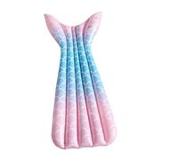 Inflatable Pool Floats - Large Raft Hammock with Fish Tail Design, Inflatable Pool Chair for Swimming, Tanning, Lake, Beach, River, Party, Travel, Outdoor Water Relaxation