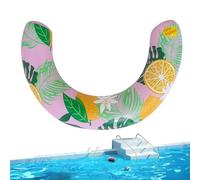 Inflatable Pool Floats - Pool Floats | Heavy Duty Elastic Ergonomic Printed | Adults Pools Inflatables Swimming Ring | U Shape Printed Heavy Duty Elastic For Men Summer Outdoor Vacation Party Beach