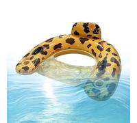 Inflatable Pool Floats, Portable Water Lounge Chair, Cup Holder Floating Bed, Ergonomic Headrest Pool Lounger, Summer Outdoor Relaxation Float for Vacation Pools 38.97x31.49in