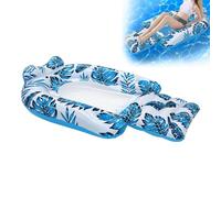 Inflatable Pool Floats - Swimming Lounge Chair,Inflatable Swimming Mattress - for Women Men Swimmers Beginners Professionals Backyard Parties Lake Beachside Vacation Sunbathing Club