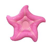 Inflatable Pool Lounger, Star Shape Floating Bed, 55,12 pulgadas Bathing Raft with Ergonomic Design, PVC Water Float with Stable Air Chamber Build, Relaxation Float, Leisure Gear for Beach