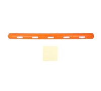 Inflatable Pool Noodle | 90.6 Inch Swim Training Float for Young Swimmers & Beginners | Soft PVC Water Toy for Beach/Pool Party/Backyard Games | Easy to Inflate & Store (Naranja)