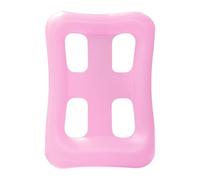 Inflatable Pool Raft, Floating Water Mattress, Oversized Adult Lounger with Cup Holder, Multipurpose Floating Bed for Garden Lake Beach Vacation Leisure Sun Relax Outdoor Fun and Party Gathering