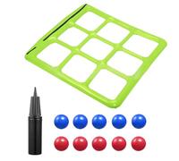 Inflatable Pool Toys, Floating Water Games, Multi-Player Throwing Activity, Sturdy Summer Toy Set, Pool Entertainment Supplies for 2-10 Players, Teens, Adults, Family, Beach, 57.09x54.33 Inches