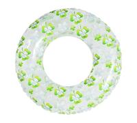Inflatable Pool Tube, Adult Swim Ring Float, Cute Clear Waterproof Lounge with Lightweight Durable Design, Thick PVC Floating Ring System, Stylish Summer Pool Accessory, Beach Party Travel Use