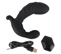 You2Toys - vibrador inflable con control remoto (negro)