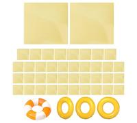 Inflatable Repair Kit - 3x3 Inches Adhesive Waterproof Inflatables Patch, Air Mattress Repair Kit | Heavy Duty Inflatable Patch Repair Kit Waterproof Multipurpose Repair Tape for Air Mattress Tent