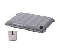 Inflatable Seat Cushion - 16.54 Inches Nylon Waterproof Air Pad, Portable Travel Cshion With Adjustable Firmness | Airplane Seat Pad, Anti Slip Camping Cushion, For Hiking, Fishing, Picnic, Car And O
