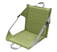 Inflatable Seat Cushion with Backrest | Stadium Pad with Adjustable Strap, Comfortable Portable Inflatable Seat for Concerts, Road Trips, Camping, Car, Bleachers, Outdoor Stadium, Travel, and Outdoor