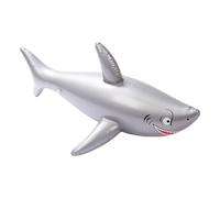 Inflatable Shark Toy, Pool Toys, Realistic Design Lightweight PVC Oversized Fun Quick Inflation Eye Catching Airtight, Pool Accessories for Beach, Party 38.98x25.98x16.93 Inches