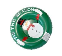 Inflatable Snow Sled - Kids Winter Toy with Handles | Strong PVC Construction with, Simple Setup Tool, Fun Outdoor Accessories, Practical Supplies for Christmas Adventure Beach Sand