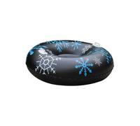 Inflatable Snow Tube - 35.43 Inches Winter Sled, PVC Donut Sledding Tube, Thickened Double Handle Snow Tubes For Adults, Skiing Iced Rivers Lakes and Outdoor Winter Activities