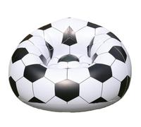 Inflatable Soccer Sofa Foldable Quick Inflate Couch