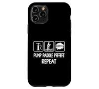 Inflatable Stand Up Paddling Board Funny Paddleboarding Carcasa para iPhone 11 Pro