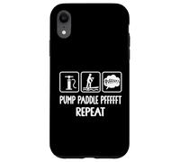 Inflatable Stand Up Paddling Board Funny Paddleboarding Carcasa para iPhone XR