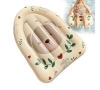 Inflatable Surf Body Board - Kids Floating Bodyboard with Handles