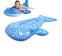 Inflatable Surfboard, Floating Body Board, Pool Raft Mat with Handles, Summer Float for Beach Lake River Swimming and Outdoor Water Parties, 47.24x29.53 Inches, Blue