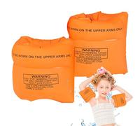 Inflatable Swim Arm Bands, PVC Pool Float Sleeves for Kids Or Beginners, Water Safety Arm Rings for Swimming Lessons Beach Vacation Or Backyard Pool Play, 7,4 x 9,4 pulgadas