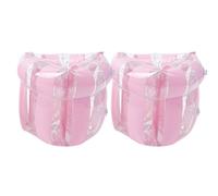 Inflatable Swim Arm Bands - Transparent Glitter Water | Air