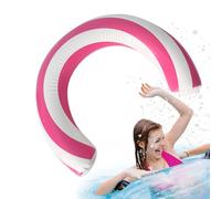Inflatable Swim Noodles, Curved Floating Pool Noodles, Foldable Water Training Aid, Entertainment Lounger for Swimming and Relaxation, 5.51x5.51x0.79 Inches