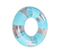 Inflatable Swim Tube with Handles - PVC Summer Pool Float | Blow Up Swimming Rings | Interactive Swimming Ring For Family Summer Vacation Travel Beach Seaside Water Park Party Outdoor Supplies
