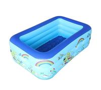 Inflatable Swimming Pool, Children's Wading Pool, Rectangular Inflatable Po