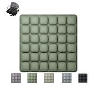 Inflatable Travel Seat Cushion | 3D Air Cell Portable Comfort Pad - Adjustable Support for Airplane, Car, Office Chair & Wheelchair - 200kg Capacity, Ergonomic Pressure Relief(Green)