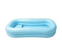 Inflatable Tub - PVC Inflatable Space Saving Bathtub | Interactive Senior Bathing Basin | Heavy Duty Blow Up Bath Tub For Home Bathroom Hotel Travel Apartment Indoor Women Men Quick Setup Supplies
