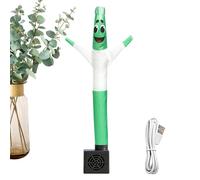 Inflatable Tube Guy - Shaking Arm and Body Doll, 7.87x2.95x19.69 Inches Desktop Small Blow Up Man with Blower for Indoor Fun, Christmas Decorations, Commercial Displays, Living Room or Home Party