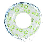 Inflatable Tube Pool Float | 75cm/29.53inch Cute Beach Swimming Party Toys - Pool Tube Rings | For Beach Water Summer Decorations Spring Travel Adults Teens Family