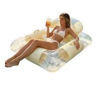 Inflatable Water Lounge Chair Portable Floating Pool Relaxation Seat