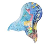 Inflatable Water Pad - Water Sensing Play Mat | Outdoor Waters Sensing Play Mats | Foldable Design Crawling Training Pad | Outdoor Patting Mat For Floor, Grass, and Any Smooth Surfaces