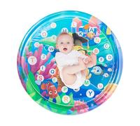 Inflatable Water Play Mat, Sea-Themed Sensory Activity Toy, Indoor Learning Game for Babies and, Fun Floor Mat for Home, Daycare, Playdates